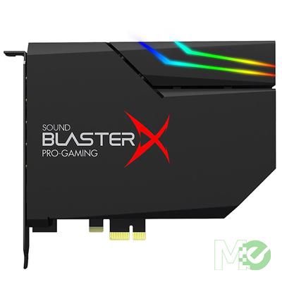 MX00113007 Sound BlasterX AE-5 Plus PCI-E Gaming Sound Card w/ RGB Lighting