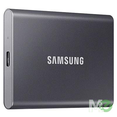 MX00113014 Portable T7 SSD, 1TB w/ USB 3.2 Gen2 Type-C, Titan Gray