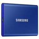 MX00113020 Portable T7 SSD, 1TB w/ USB 3.2 Gen2 Type-C, Indigo Blue
