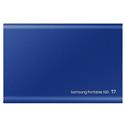 MX00113021 Portable T7 SSD, 2TB w/ USB 3.2 Gen2 Type-C, Indigo Blue