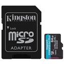 MX00113102 Canvas Go Plus Class 10 UHS-I A2 U3 microSDXC Card, 64GB w/ Adapter 