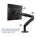 MX00113123 NB-F100A 22in - 35in Double Extension Full Motion Swivel Monitor Arm / Mount 