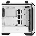 MX00113154 TUF Gaming GT501 White Edition Mid-Tower Computer Case w/ Smoked Tempered Glass 
