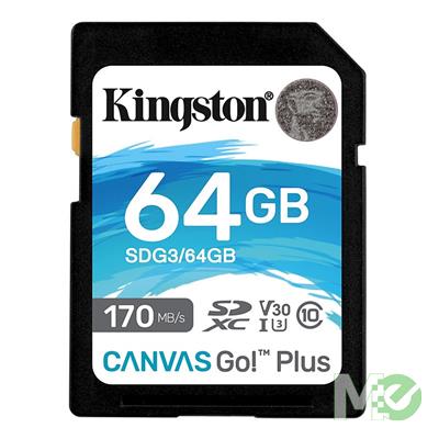 MX00113475 Canvas Go Plus UHS-I SD Card,64GB