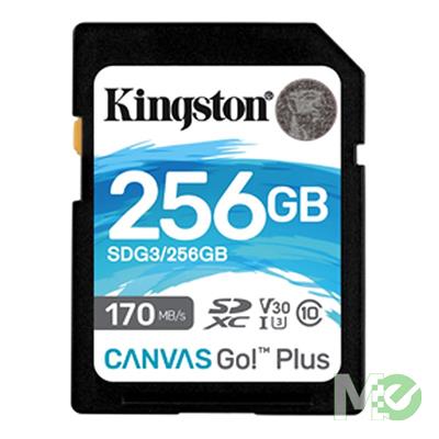 MX00113478 Canvas Go Plus UHS-I SD Card, 256GB