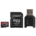 MX00113488 Canvas React Plus Class 10 UHS-II A1 microSDXC Memory Card, 256GB w/ MobileLite Plus microSD Reader, Adapter 