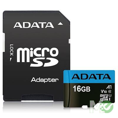 MX00113824 Premier microSDHC UHS-I Class 10 A1 Memory Card, 16GB 