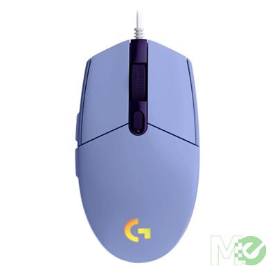 MX00113843 G203 LIGHTSYNC RGB Wired Gaming Mouse, Lilac