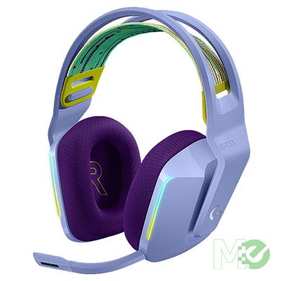 MX00113849 G733 LIGHTSPEED Wireless RGB Gaming Headset, Lilac