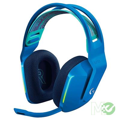 MX00113850 G733 LIGHTSPEED Wireless RGB Gaming Headset, Blue 