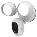 MX00114285 LC1C 1080p Smart Wi-Fi Floodlight Security Camera and Alarm System, White