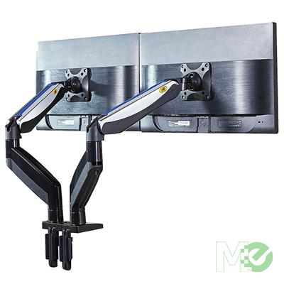 MX00114311 F195A Dual Monitor Desk Mount Stand, 22-27in, Black
