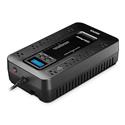 MX00114336 EC850LCD  850VA Ecologic  UPS Battery Backup w/ 12 Outlets