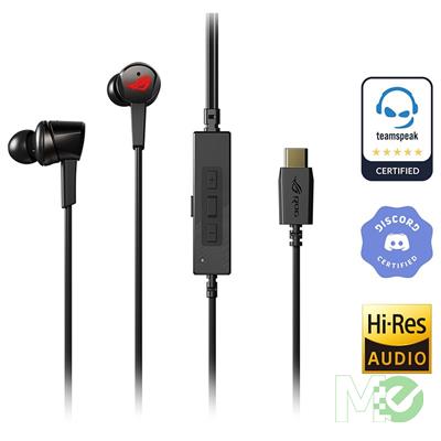 MX00114716 ROG Cetra RGB In-Ear Gaming Headphones w/ ANC, Aura Sync, Black