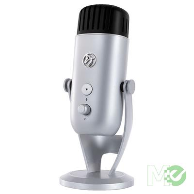 MX00114823 Colonna USB Omni-directional Condenser Microphone, Silver 