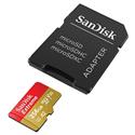MX00114865 Extreme microSDXC U3 V30 UHS-I Card w/ SD Card Adapter, 256GB 