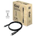 MX00114990 USB4 Gen3x2 Type-C Bi-Directional Cable, 0.8m, Black
