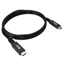 MX00114990 USB4 Gen3x2 Type-C Bi-Directional Cable, 0.8m, Black
