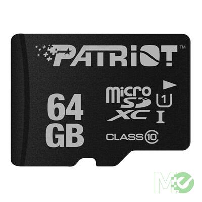 MX00115101 LX Series microSDXC Memory Card, 64GB w/ Class 10