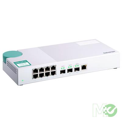 MX00115336 QSW-308-1C 11-Port Unmanaged Switch w/ 10GbE SFP+ Ports