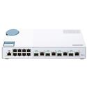 MX00115337 QSW-M408-4C 12-Port Managed Switch w/ 10GbE SFP+ Combo Ports