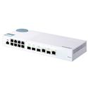 MX00115343 QSW-M408-2C 12-Port Managed Switch w/ 10GbE SFP+ Combo Ports