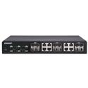 MX00115345 QSW-1208-8C 12-Port Unmanaged Switch w/ 10GbE SFP+ Combo Ports