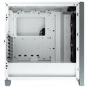 MX00115534 iCUE 4000X RGB Tempered Glass Mid Tower ATX Case, White 