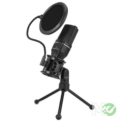 MX00115924 Condenser Microphone w/ Tripod, Black