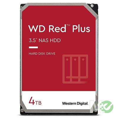MX00116111 RED Plus 4TB NAS Desktop Hard Drive, SATA III w/ 128MB Cache 
