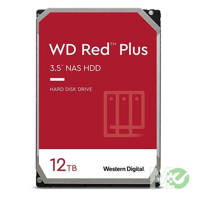 MX00116116 RED Plus 12TB NAS Desktop Hard Drive, SATA III w/ 256MB Cache 