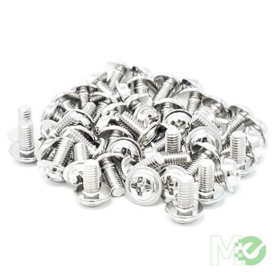 MX00116144 PC Mounting Case Screws, M3 x 1/4in, 50-Pack
