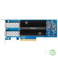 Synology E10G21-F2 Dual Port 10GbE SFP+ Ethernet Adapter Add-In Card w/ 2x SFP+ Ports Product Image