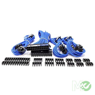 MX00116192 Premium Sleeved PSU Cable Extension Kit, Blue