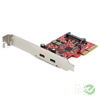Startech 2-port 10Gbps USB-C PCIe Card Product Image