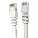 MX00116415 Molded Snagless Cat 6 RJ45 UTP Networking Patch Cable, White, 25ft 