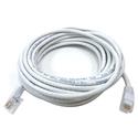 MX00116415 Molded Snagless Cat 6 RJ45 UTP Networking Patch Cable, White, 25ft 
