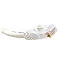 MX00116420 Molded Snagless Cat 6 RJ45 UTP Networking Patch Cable, White, 75ft 