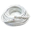 MX00116420 Molded Snagless Cat 6 RJ45 UTP Networking Patch Cable, White, 75ft 