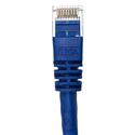 MX00116423 Snagless CAT6 UTP Ethernet Patch Cable, Blue, 100ft 