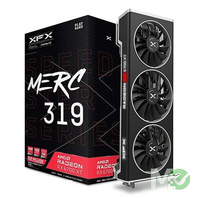 MX00116436 Speedster MERC319 Radeon RX 6700XT BLACK 12GB PCI-E w/ HDMI, Triple DP