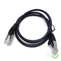 MX00116549 Cat7 SSTP CMR/FT4 Stranded Ethernet Cable, Black, 35ft 