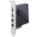MX00116606 ThunderboltEX 4 PCI-E Expansion Card w/ Dual Thunderbolt 4 USB-C, Dual Mini DP