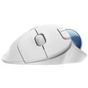 MX00116753 Ergo M575 Wireless Optical Trackball Mouse, White