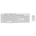 MX00116770 MK295 Silent Wireless Keyboard & Mouse Combo, White 