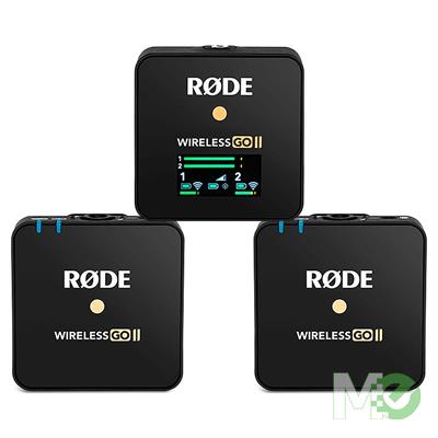 MX00116788 Wireless Go II Dual Channel Wireless Mic Kit w/ 2x Transmitters, 1x Receiver