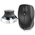 MX00116807 SpaceMouse Wireless Kit 2 w/ SpaceMouse Wireless Mouse, CadMouse Compact Wireless Mouse, CadMouse Pad Compact, USB Receiver