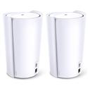 MX00116890 Deco X90 AX6600 Tri-Band Whole Home Mesh Wi-Fi 6 System, 2-Pack