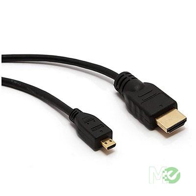 MX00116939 Micro HDMI to HDMI Cable, M/M, 6ft 