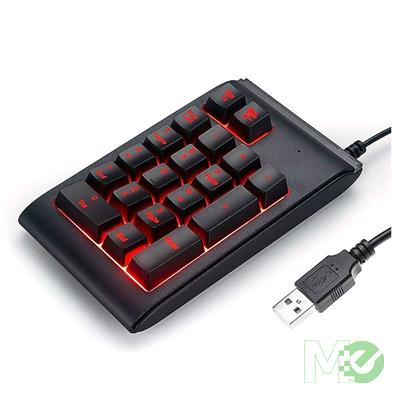 MX00116973 19-Keys RGB Backlight Numeric Keypad, USB